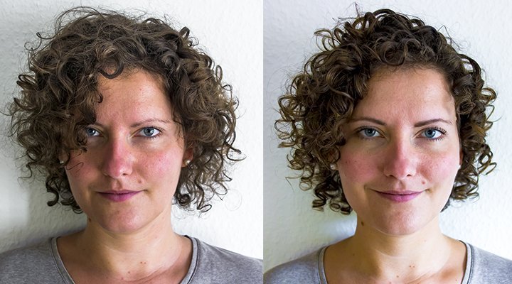 Locken kurze haare damen Locken Kurze